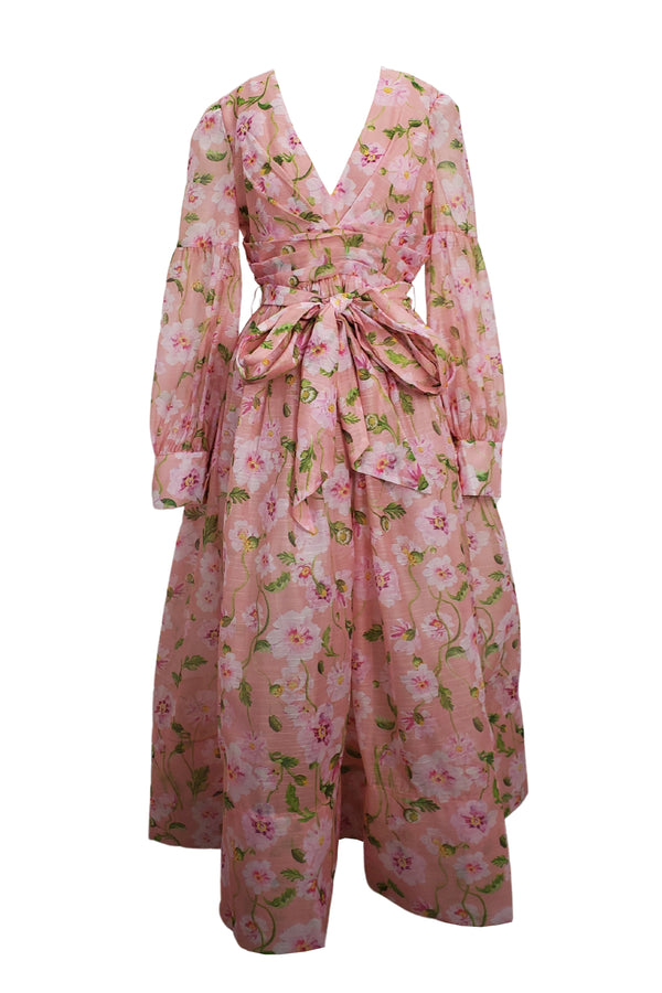 Blossom Cosmos Maxi Dress