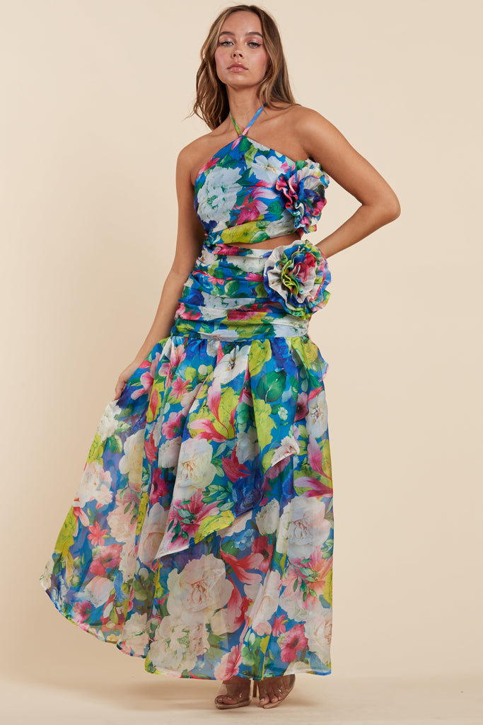 Azure Petal Maxi