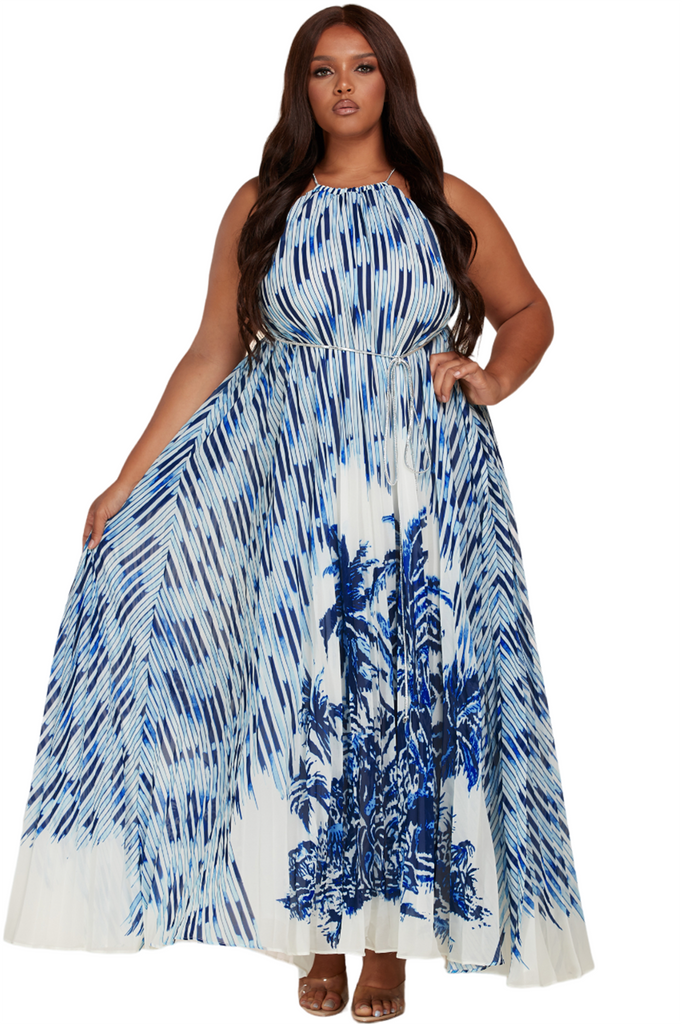 Plus size outlet sleeveless maxi dresses